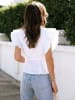 Milan Kiss Bluse in Weiß
