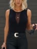 Milan Kiss Top w kolorze czarnym