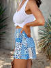 Milan Kiss Short blauw/wit