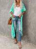 Milan Kiss Kimono w kolorze zielono-białym
