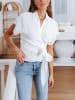 Milan Kiss Bluse in Weiß