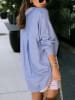 Milan Kiss Bluse in Lavendel
