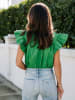 Milan Kiss Bluse in Grün