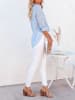 Milan Kiss Bluse in Hellblau