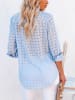 Milan Kiss Bluse in Hellblau