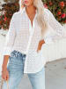 Milan Kiss Bluse in Weiß