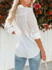 Milan Kiss Bluse in Weiß