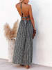 Milan Kiss Jurk zwart/wit