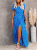 Milan Kiss Kleid in Blau