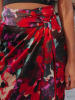 Milan Kiss Rok zwart/rood