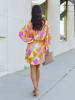 Milan Kiss Kleid in Bunt