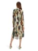 CARTOON Jurk kaki/blauw