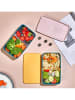 Violeta Home 2tlg. Set: Lunchbox in Blau/ Gelb - (B)18,5 x (H)11 x (T)5 cm