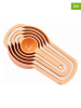 Violeta Home 5er-Set: Messlöffel  in Orange/ Creme