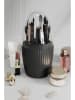 Violeta Home Make-Up-Organizer in Schwarz - (H)25 x Ø 13 cm