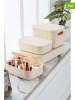 Violeta Home 4-delige set: make-uporganizers crème