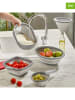 Violeta Home 5er-Set Küchensiebe in Grau