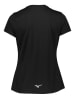 Mizuno Trainingsshirt "Athletic" in Schwarz