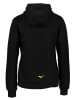 Mizuno Bluza "Athletic" w kolorze czarnym
