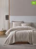 Colourful Cotton 3-delige bedspreiset "Grace" beige