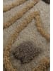 Colourful Cotton Badmat "Kelebek" beige/bruin