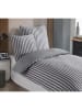 Colourful Cotton Beddengoedset "Road Potlu" zwart