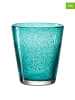 LEONARDO 6-delige set: glazen "Burano" turquoise - 330 ml
