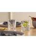 LEONARDO 4-delige set: whiskeyglazen "Capri" - 220 ml
