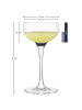 LEONARDO 6-delige set: likeurglazen "Cheers" - 90 ml