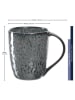 LEONARDO 6er-Set: Jumbotassen "Matera" in Anthrazit - 430 ml
