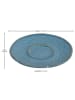 LEONARDO 4er-Set: Untertassen in Blau - Ø 11 cm