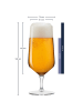 LEONARDO 6-delige set: bierglazen"Puccini" - 410 ml