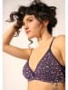 Skiny Soft-beha donkerblauw/paars