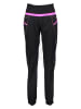 Crazy Funktionshose in Schwarz/ Pink