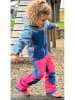 Peek U Zippoff-Trekkinghose "Terra" in Rosa/ Blau