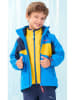 Peek U 3in1-Funktionsjacke "Ridge" in Blau/ Gelb