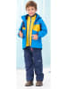 Peek U 3in1-Funktionsjacke "Ridge" in Blau/ Gelb