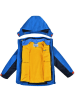 Peek U 3in1-Funktionsjacke "Ridge" in Blau/ Gelb