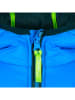 Peek U Hybridjacke "Lynx" in Blau/ Türkis
