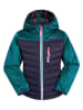 Peek U Hybridjacke "Apple" in Blau/ Dunkelblau