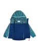 Peek U Hybridjacke "Apple" in Blau/ Türkis