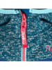 Peek U Hybridjacke "Apple" in Blau/ Türkis