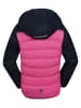 Peek U Ganzjahres-Steppjacke "Prim" in Dunkelblau/ Türkis/ Pink