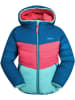 Peek U Ganzjahres-Steppjacke "Prim" in Blau/ Pink/ Türkis