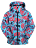 Peek U Regenjas "Autumn" turquoise/donkerblauw