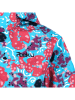 Peek U Regenjas "Autumn" turquoise/donkerblauw