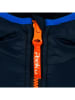 Peek U Wende-Steppjacke "Wolf" in Dunkelblau/ Blau