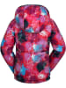 Peek U Omkeerbare doorgestikte jas "Meadow" roze/donkerblauw