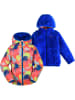 Peek U Wende-Steppjacke "Meadow" in Rosa/ Blau