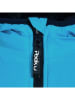 Peek U Omkeerbare doorgestikte jas "Clover" turquoise/donkerblauw